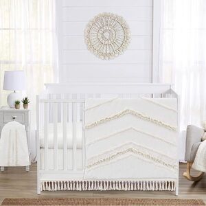 New Boho Fringe Collection 5pc Crib Bedding Set